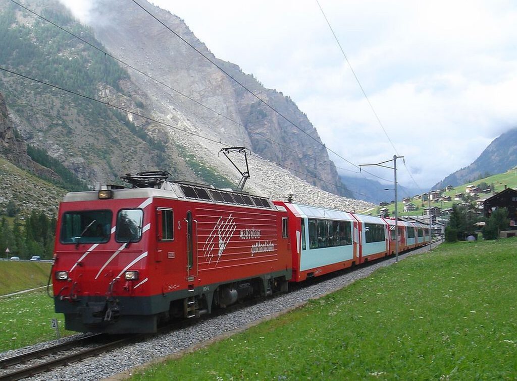 Glacier Pullmann Express von Zermatt nach St. Moritz